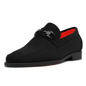 MEN CASUAL SUEDE BIT LOAFER. The Caprio S Black
